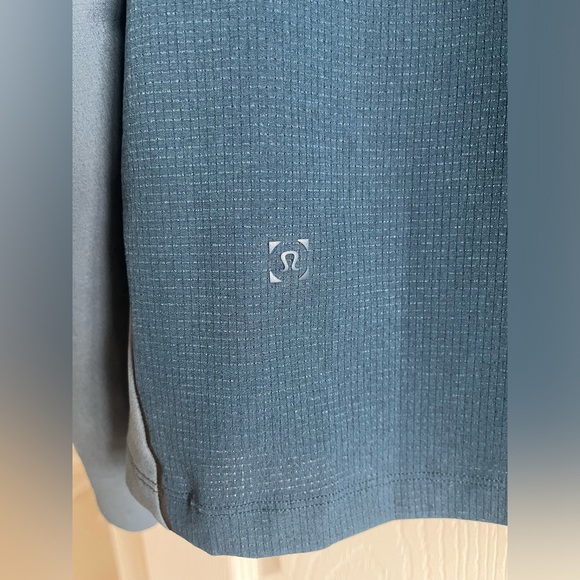 NWOT Lululemon Warp Lite Long Sleeve Crew - Size XL Iron Blue/Night Diver - Picture 12 of 14